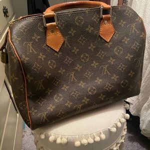 Authentic Vintage Louis Vuitton Tote Bag / Purse